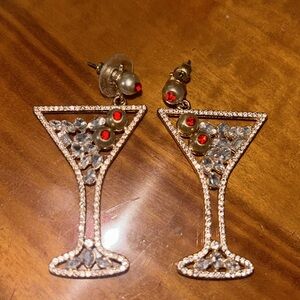 Martini Sparkle Earrings